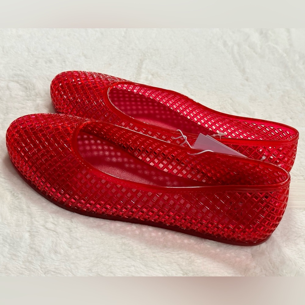 Wild Fable Red Mesh Flats